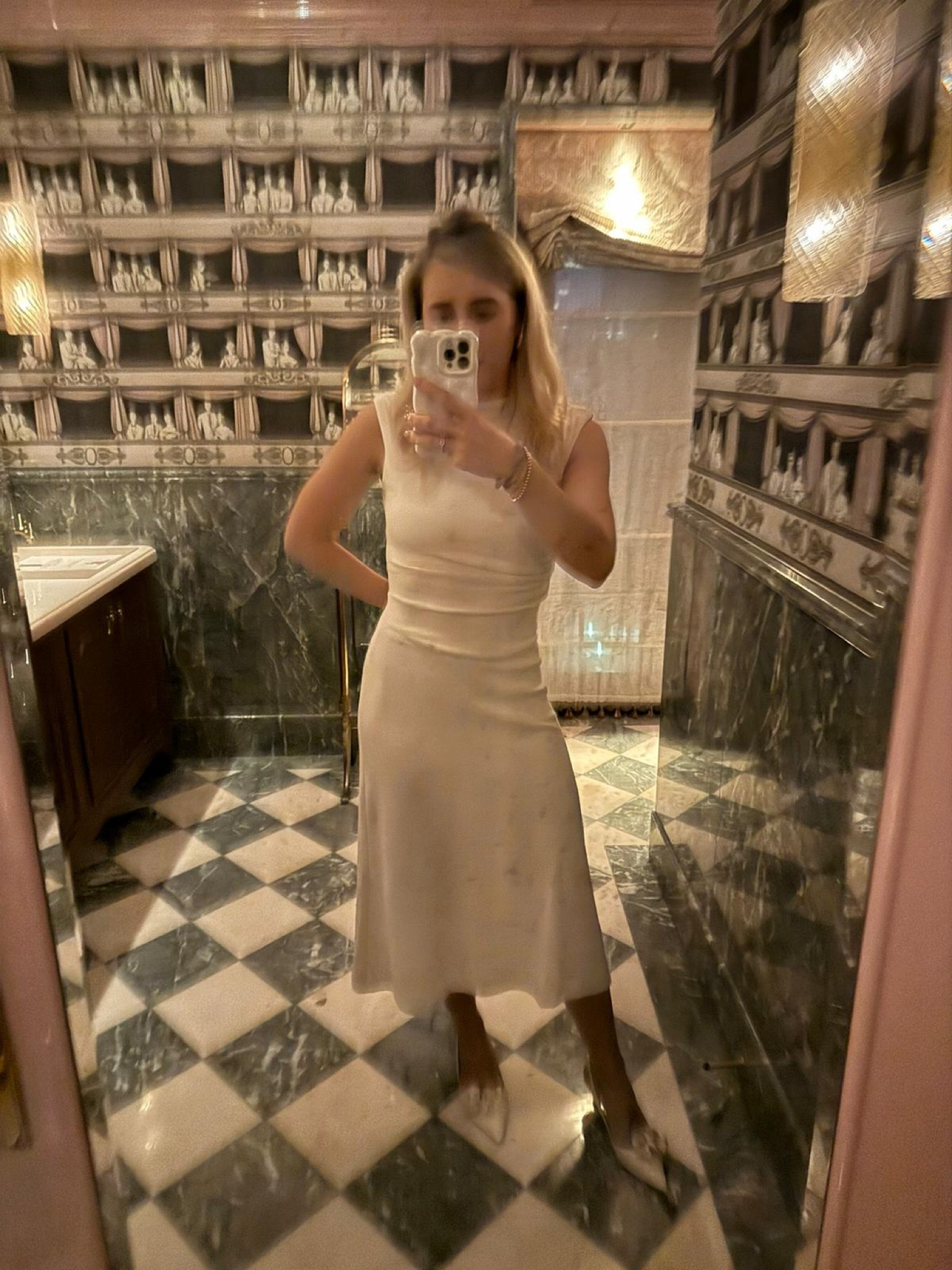 Hm dress - draped maxi dress - jimmy choo heels

#LTKstyletip #LTKSeasonal #LTKeurope