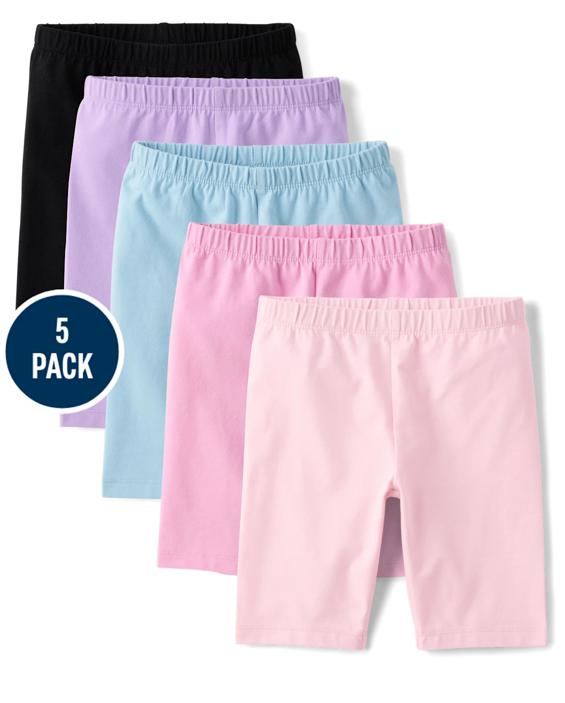 Girls Bike Shorts 5-Pack - pink | The Children's Place