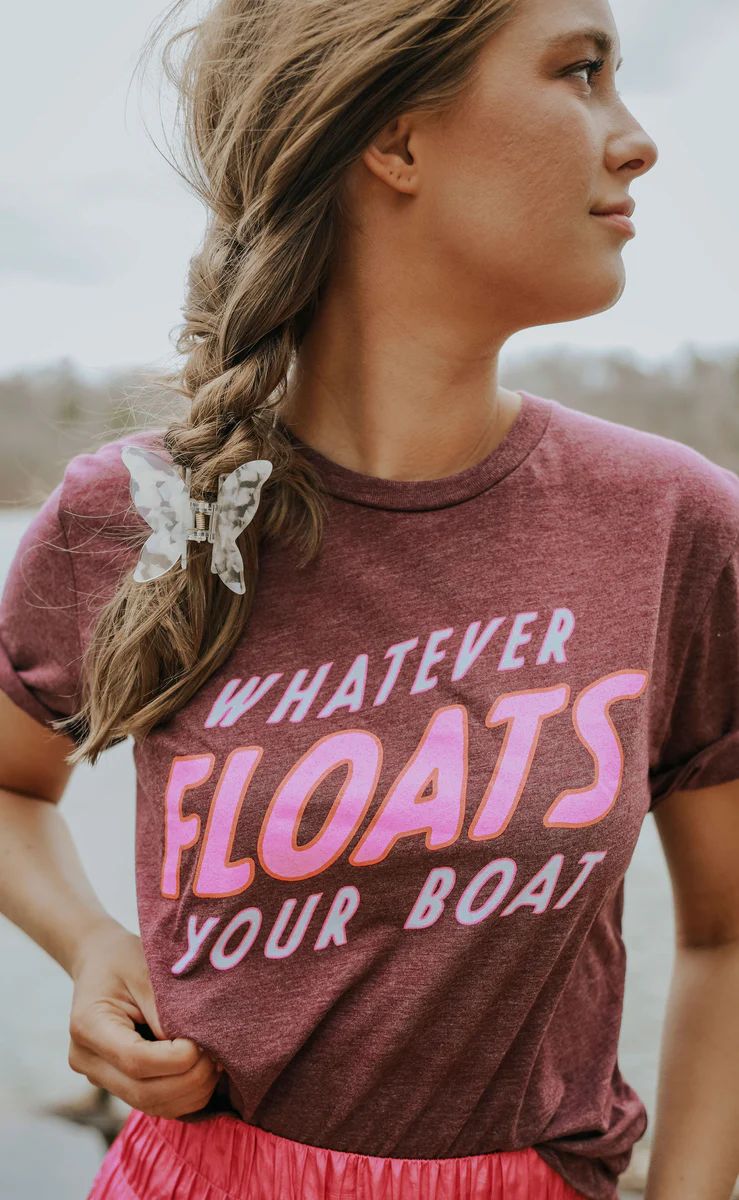 charlie southern: whatever floats your boat t shirt | RIFFRAFF