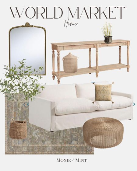 World market home finds. Living room ideas with affordable furniture.

#LTKstyletip #LTKhome #LTKFind