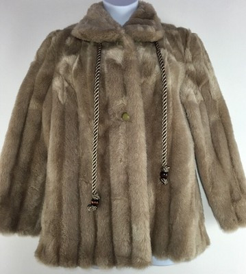 Womens Vintage Faux Fur Coat Brown Passport Lined Estimated Medium Bust 42-44" | eBay CA