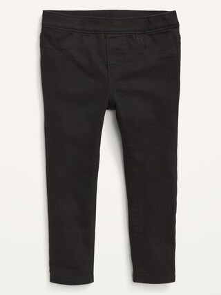Unisex Skinny Pull-On Black Jeggings for Toddler | Old Navy (US)