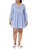 Mud Pie Women's Raylee Eyelet Dress, Blue, Medium | Amazon (US)