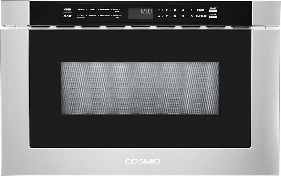 24 in. Haven Coll 1.2 cu. ft. Built-in Microwave Drawer, Stainless Steel | Amazon (US)