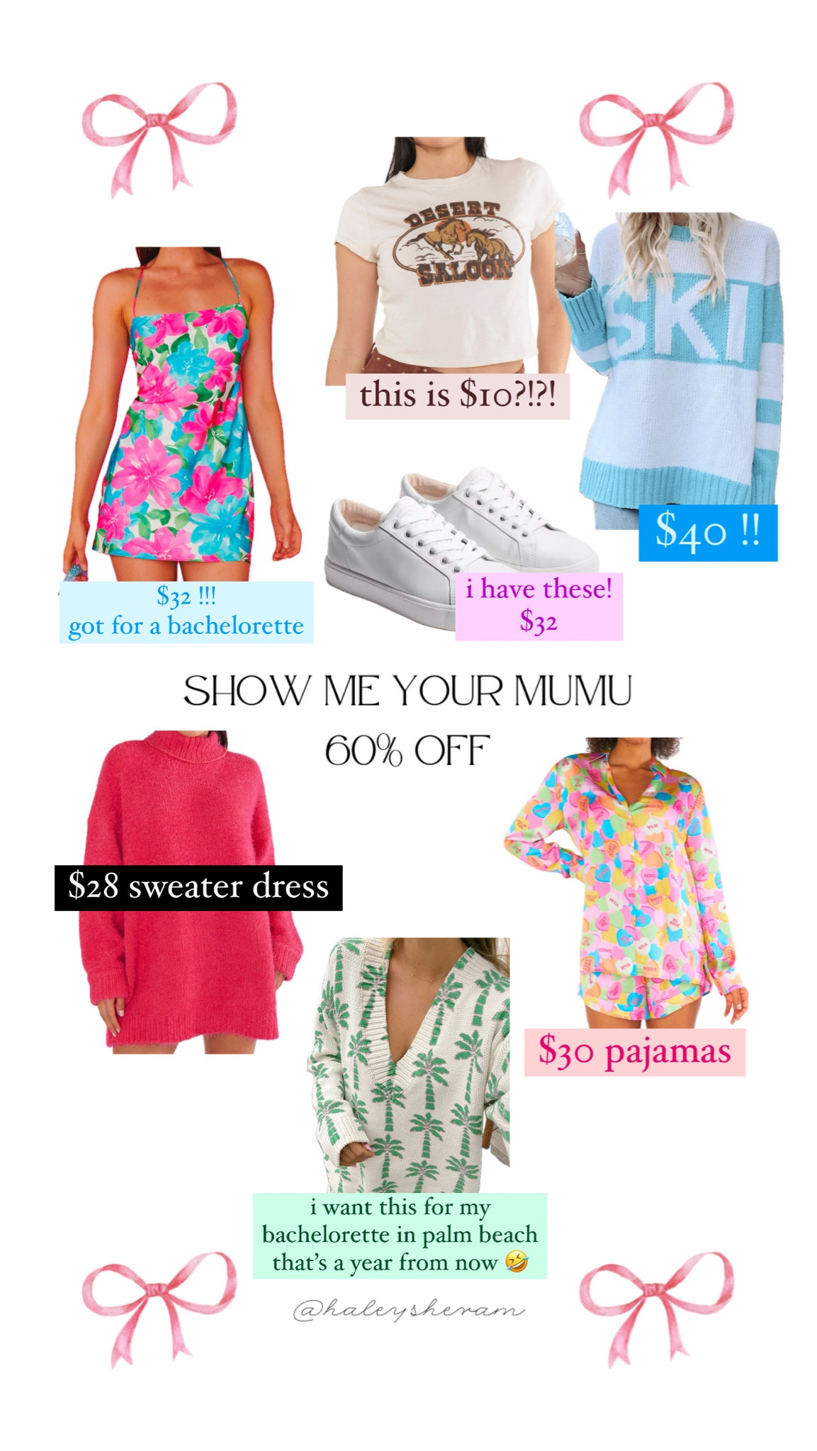 SHOW ME YOUR MUMU 60% OFF

Use code SAYLESS

#LTKCyberWeek #LTKSaleAlert #LTKGiftGuide