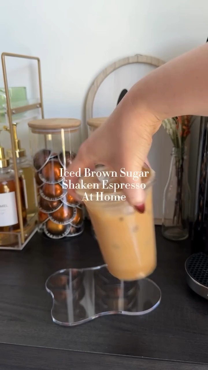 The coffee sounds are perfect🤌🏻 iced brown sugar shaken espresso at home. #brownsugarshakenespresso #brownsugarshakenespressoathome #brownsugarshakenoatmilk #shakenespresso #shakenespressoathome #coffee #coffee #delicious #goodmorning #bhfyp #breakfast #morning #cake #chocolate #homemade #lunch #foodstagram #foodphotography #cafe #dessert #foodblogger #starbucks #tea #coffeetime #brunch #coffeelover