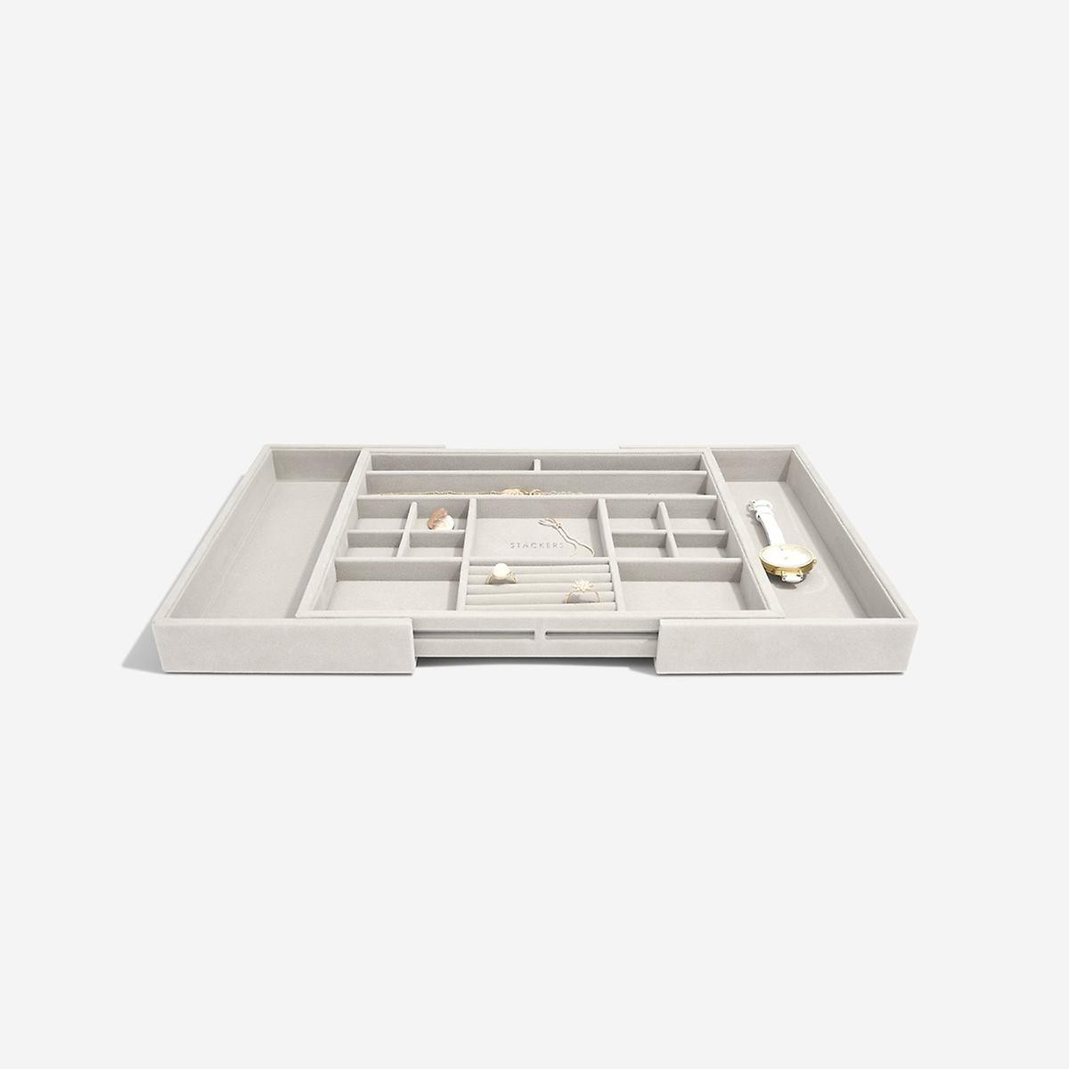 Stackers Medium Expandable Jewelry Storage Tray | The Container Store