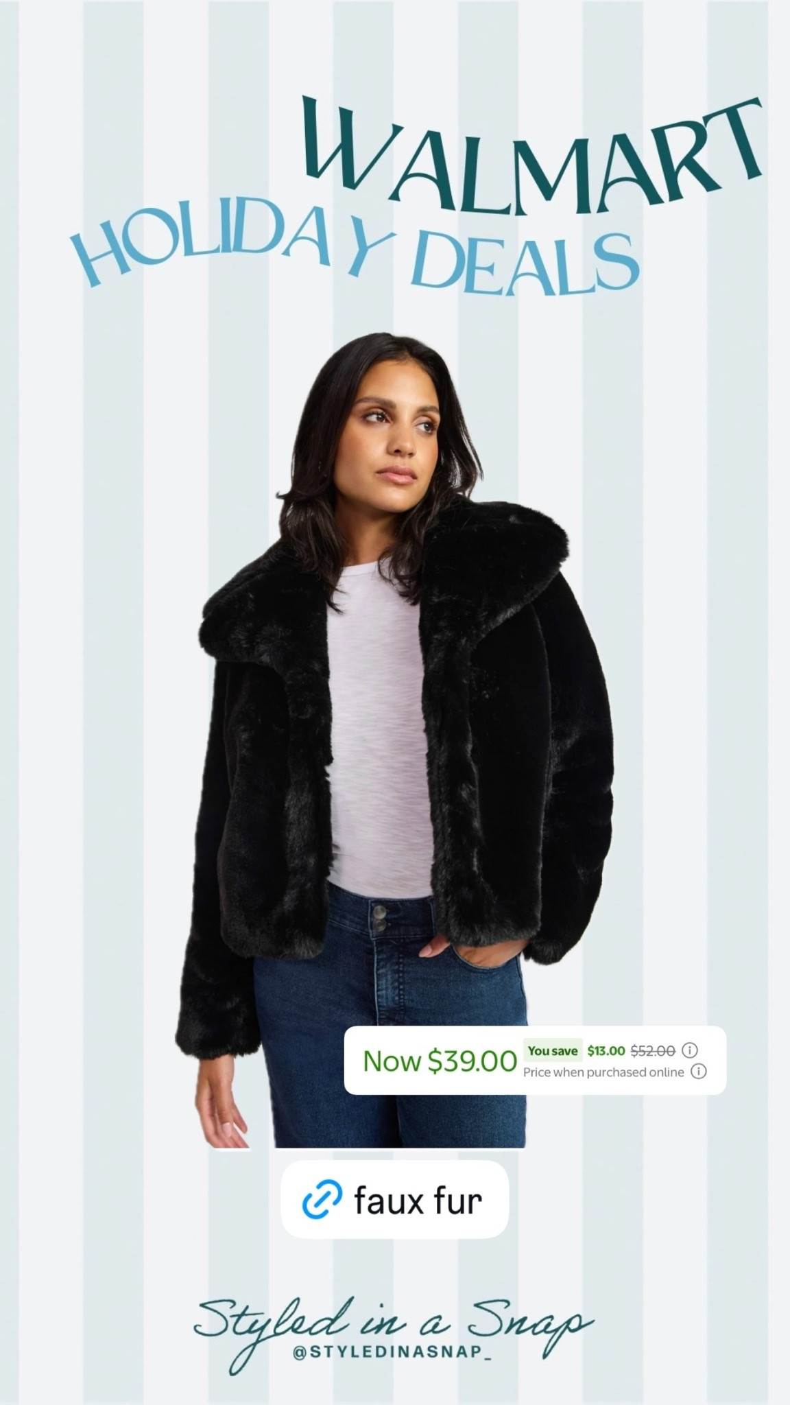 Love this faux fur jacket for winter! Now on deal at Walmart! 

#LTKGiftGuide #LTKHoliday #LTKSeasonal