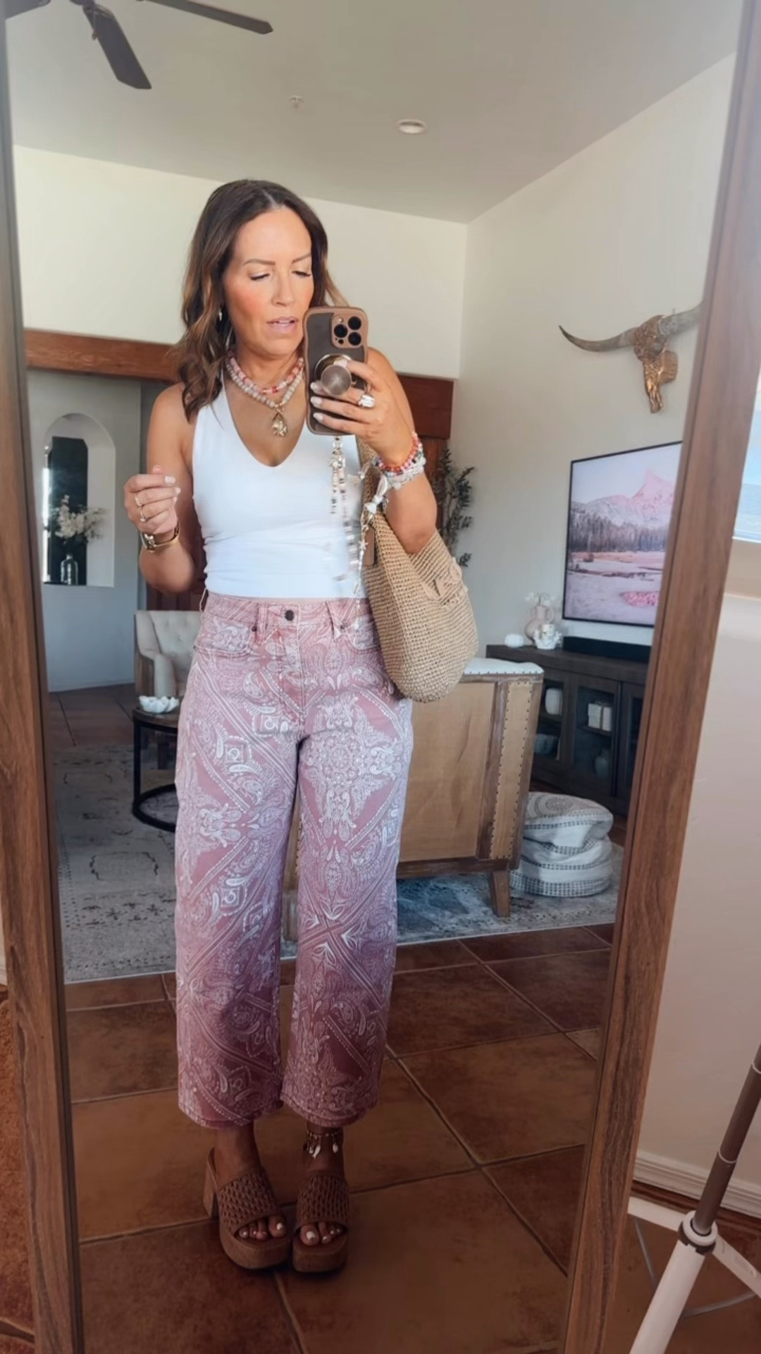 Casual summer date night outfit idea.
4 in pants.

#LTKootd #LTKgrwm #LTKOver40