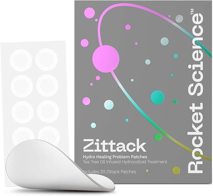 Zittack Hydro Healing Acne Patches- Hydrocolloid Pimple Patch Spot Treatment (1 PackK/20 Count) T... | Amazon (US)