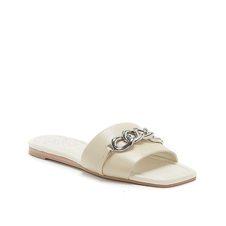 Vince Camuto Sanoral Slide Sandal - Women's - Off White - Flat Slide | DSW