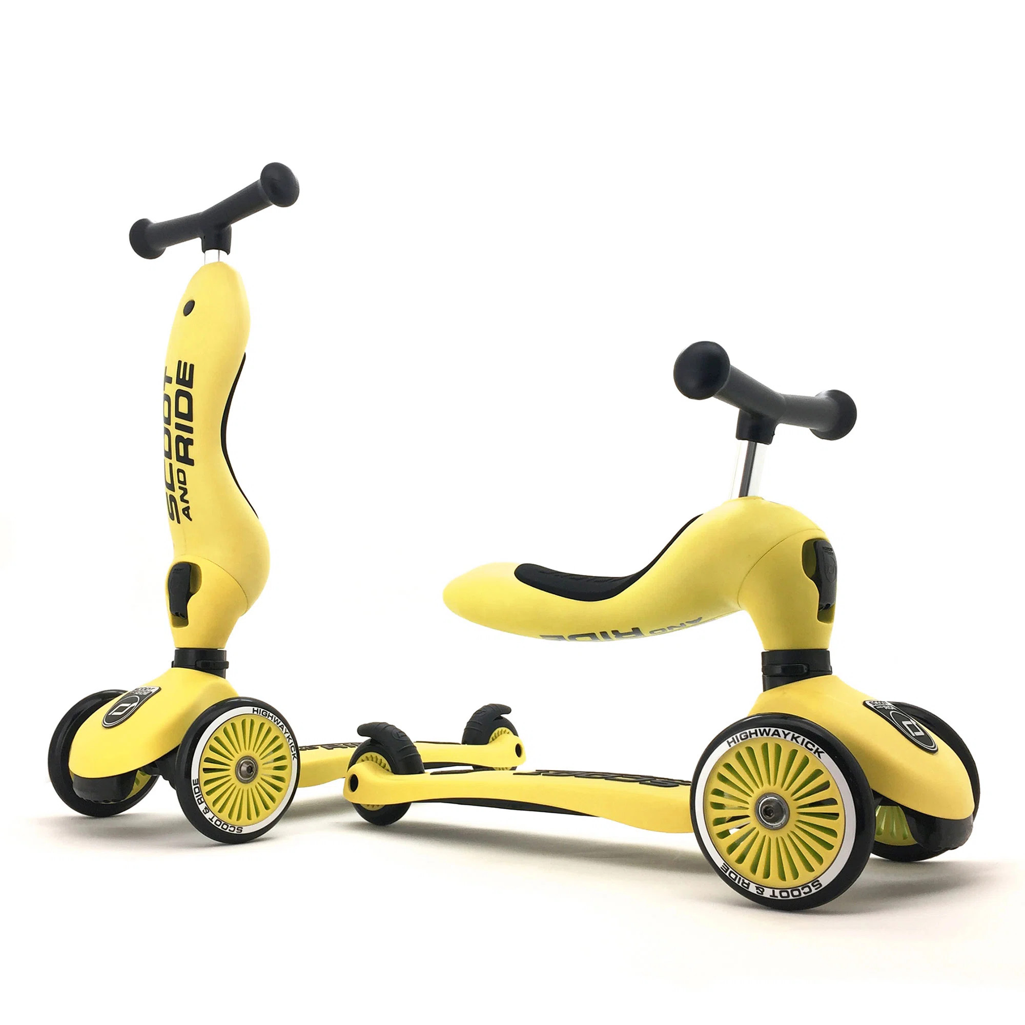 Scoot & Ride 2-in-1 Ride-On & Stand Kids Scooter, Ages 1-5, Highwaykick 1 | Wayfair North America