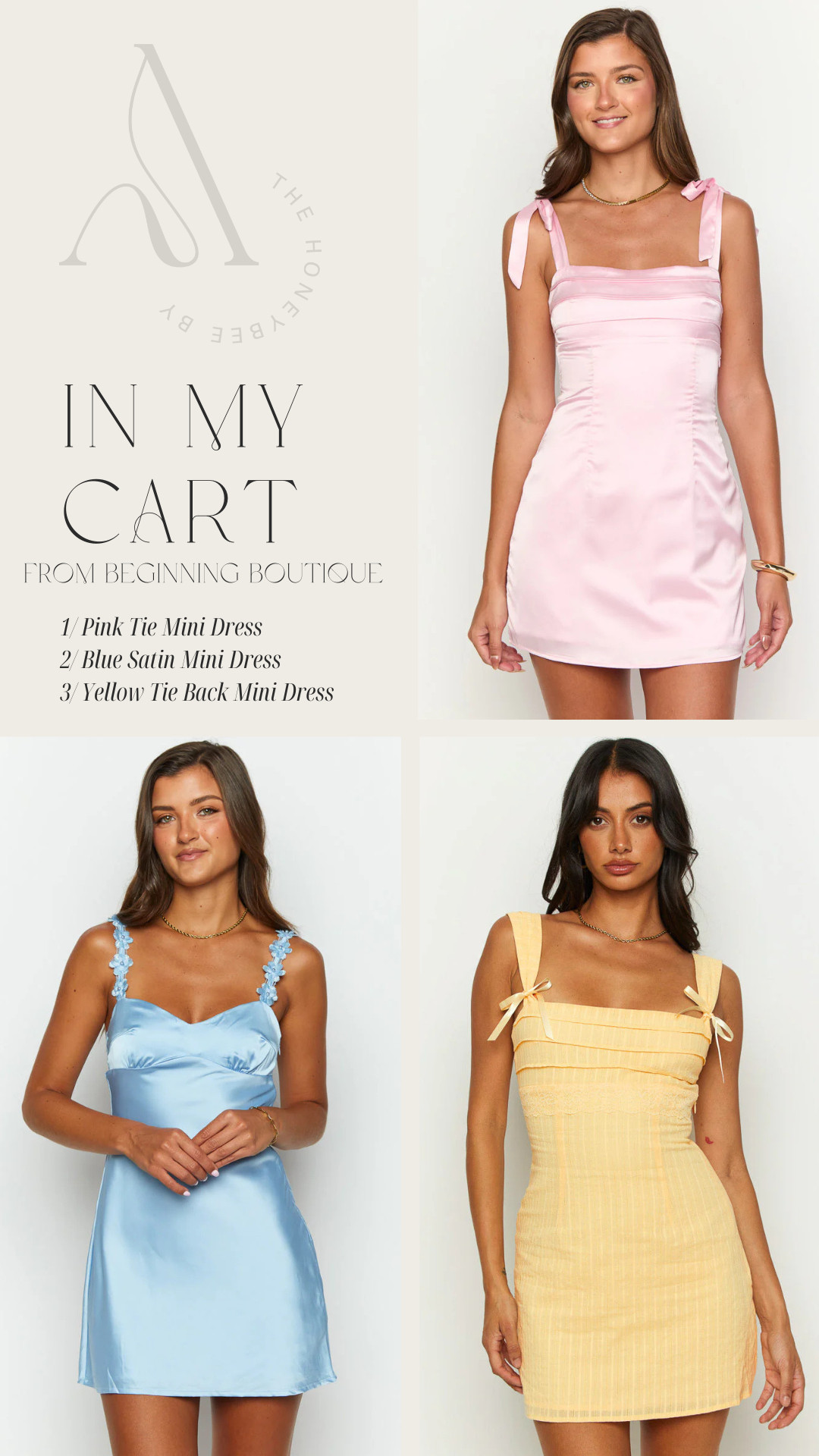 Spring dresses in my cart from Beginning Boutique!🌷 

 #LTKSeasonal