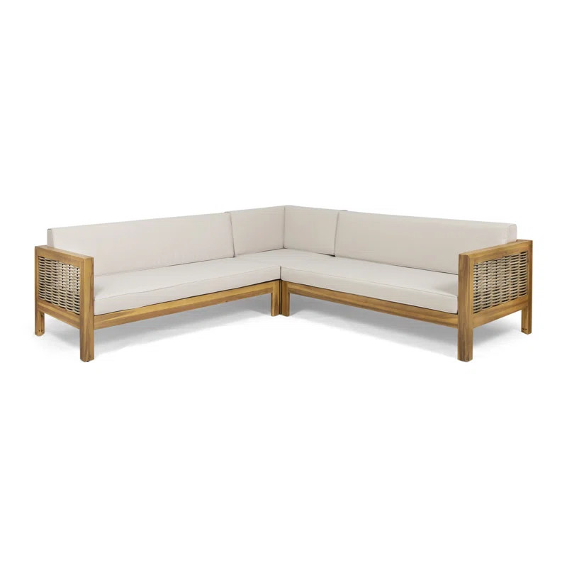 Kennison Patio Sectional with Cushions | Wayfair North America