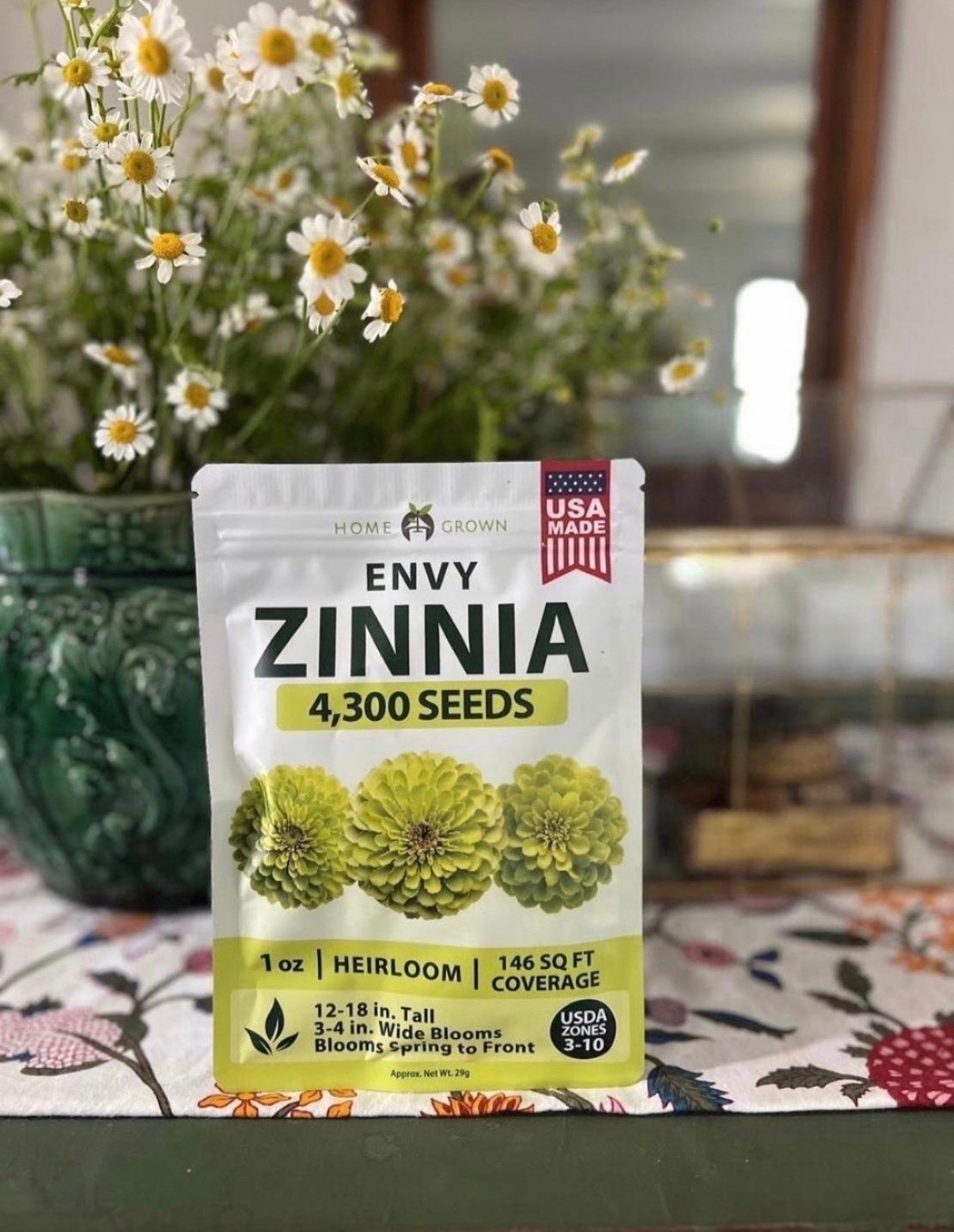 Green zinnias are at the top of my list to grow this year 💚 I love how different they are, and I can’t wait to see that soft green mixed in with all the other colors in the garden!

#LTKSeasonal #LTKSaleAlert #LTKHome
