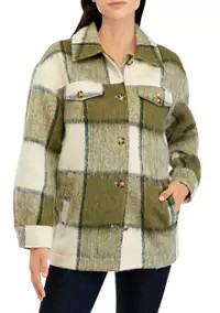 Wonderly Women's Faux Wool Shacket | Belk