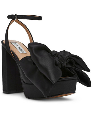 Steve Madden Women's Livley Platform Bow Two-Piece Sandals - Macy's | Macy's