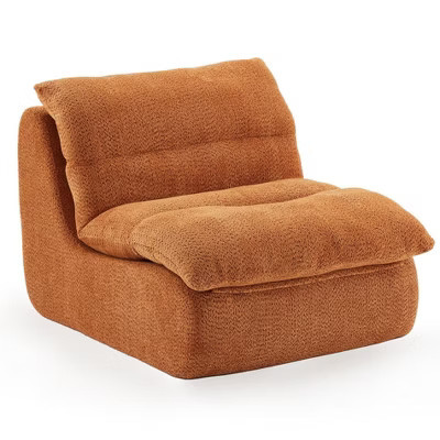 ORRD Orange Modern Accent Chair, Upholstered Sofa Armchair for Living Room, Bedroom, Office - Plush, Ergonomic & Stylish Seating | Target
