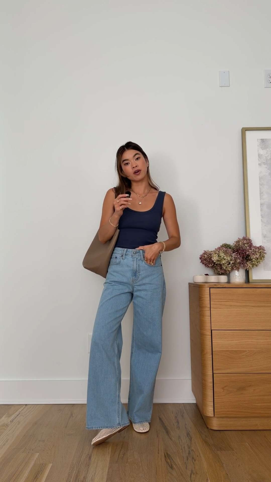 These @abercrombie jeans are everything! They are so soft because they are linen blend.

Sizing info:
Abercrombie Bra-Free Ribbed Scoop Neck Tank (Size XS in Sapphire) 
Abercrombie High Rise Linen Blend Wide Leg Jean (Size 24 short in Medium) 

Petite style, petite fashion, mom outfit, mom style, petite pants, petite outfit ideas, petite outfits, best pants for petite, petite denim, spring style, spring outfits, beach outfits, vacation outfits, wedding guest dress, summer outfit, summer jeans, petite jeans, Abercrombie jeans, tank top, summer tank, bra free tank

#LTKSeasonal #LTKPetite #LTKTravel