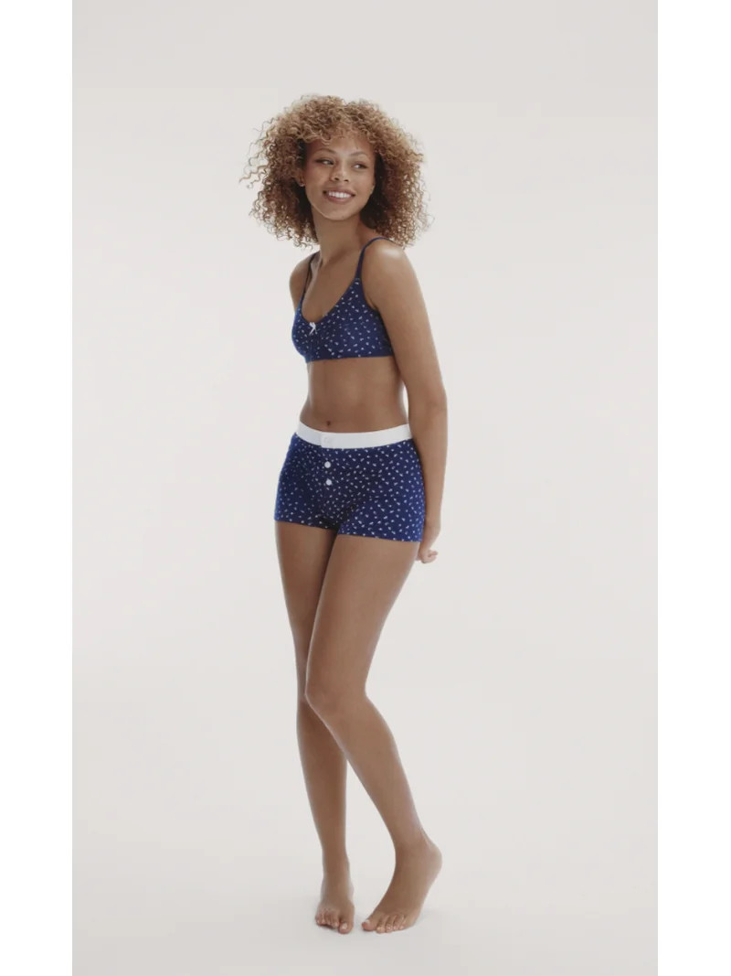 No Boundries Women's Cotton Jersey Triangle Bralette, Sizes XS-XXX | Walmart (US)