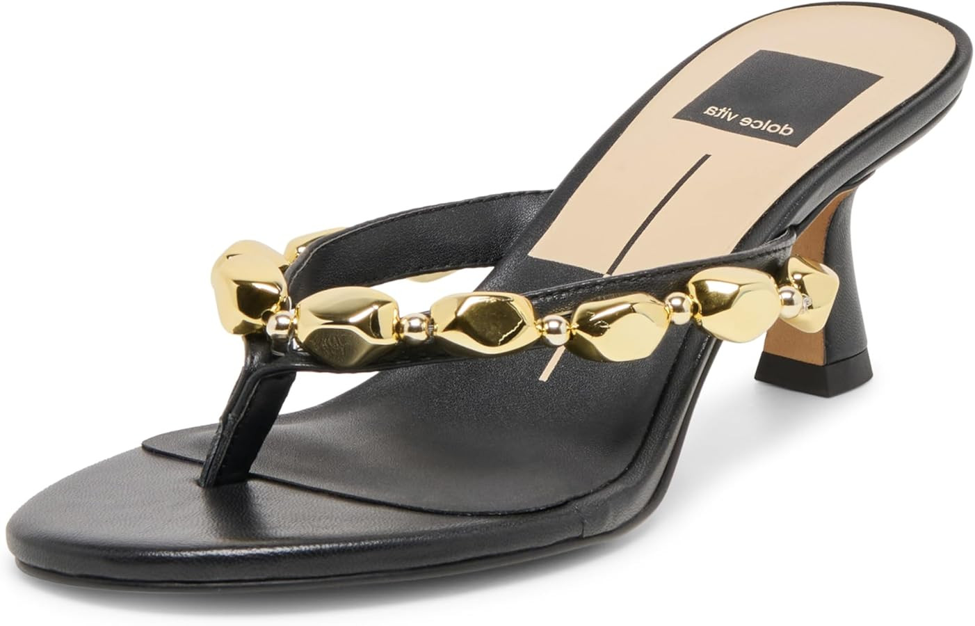 Dolce Vita Women's Daksie Heeled Thong Sandals | Amazon (US)