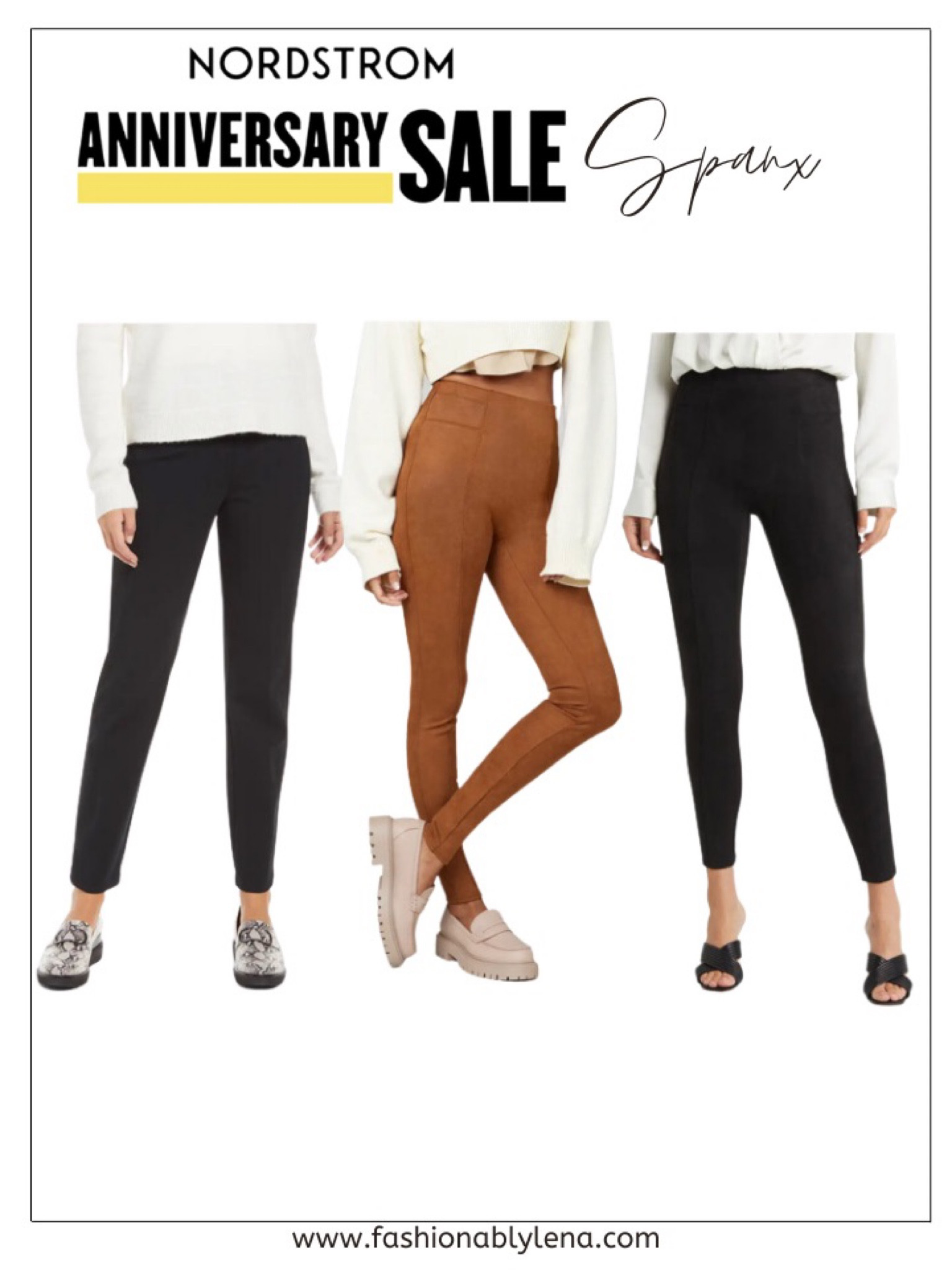 Back in stock!!!! 

Nordstrom anniversary sale, Spanx leggings, suede leggings, faux leather leggings, black leggings, brown leggings 

#LTKsalealert #LTKunder100 #LTKxNSale