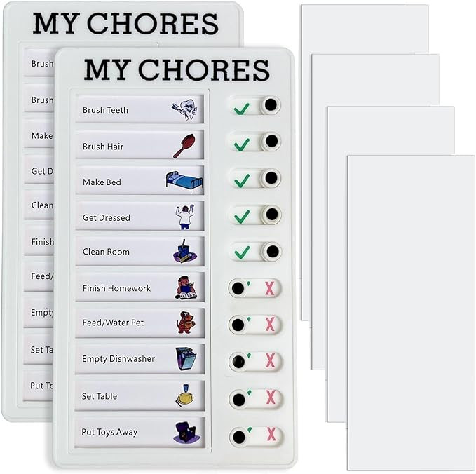Chore Chart, Chore Board, My Chores Checklist Task Board, Daily Schedule Board, to Do List, Plann... | Amazon (US)