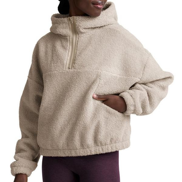 Women's Beyond Yoga Unity Long Sleeve 1/2 Zip XLarge Oat Latte | Scheels Sports