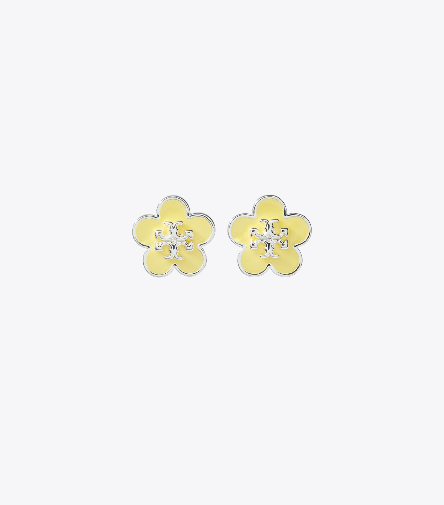 KIRA ENAMEL FLOWER STUD EARRING | Tory Burch (US)