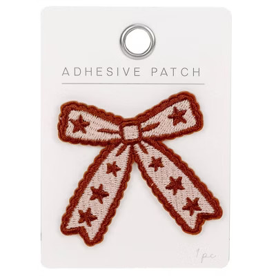 Horizon Group Personalization Adhesive Patch Icon Howdy Bow | Target