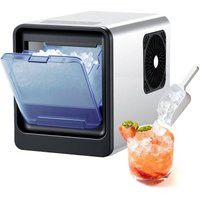 VEVOR Countertop Ice Maker, 33 lbs per Day, Self-Cleaning Portable Machine with Scoop, Drawer-Style Ice Access, Nugget Ice-Making Machine with Chewable Ices for Home, Kitchen, Office, Bar & Party | Vevor US