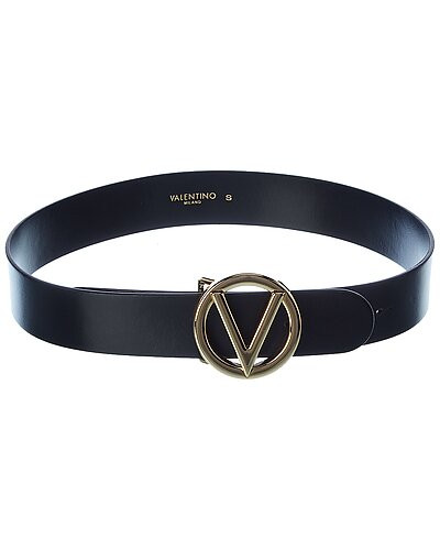 Valentino by Mario Valentino Giusy Soave Leather Belt | Gilt