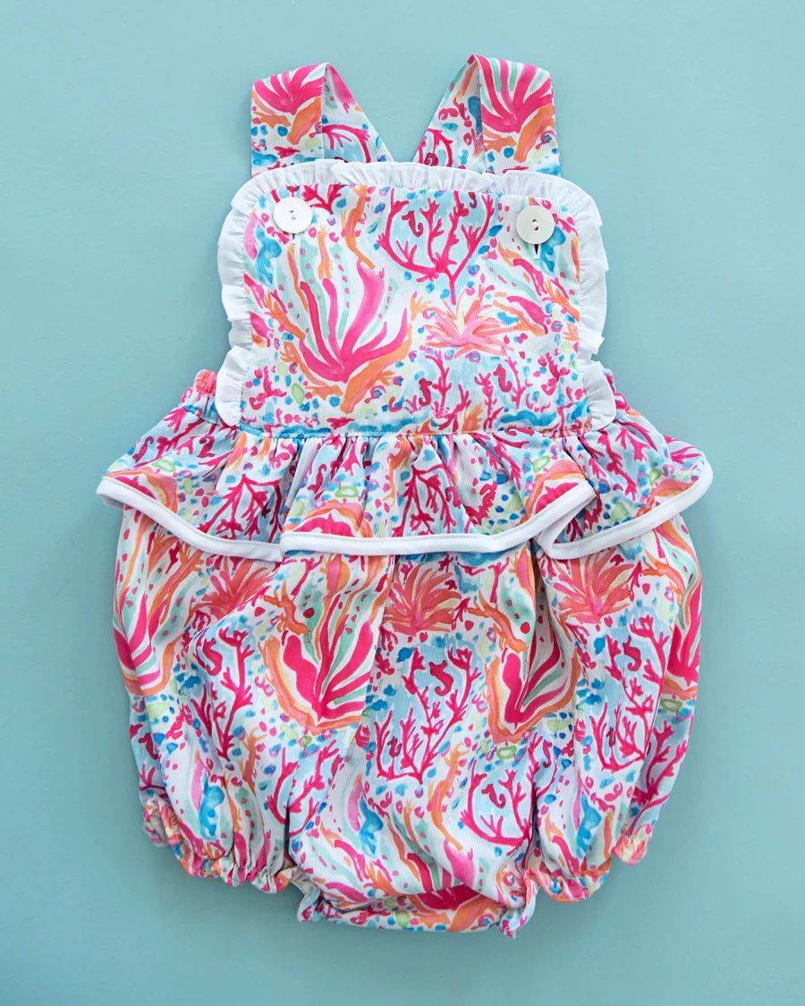 Caribbean Coral Sun Bubble | Smockingbird Kids