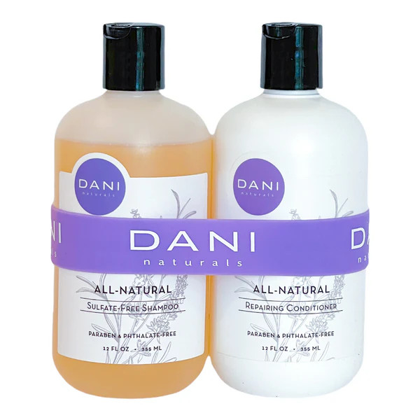 Lemongrass Lavender Shampoo & Conditioner Bundle | DANI Naturals