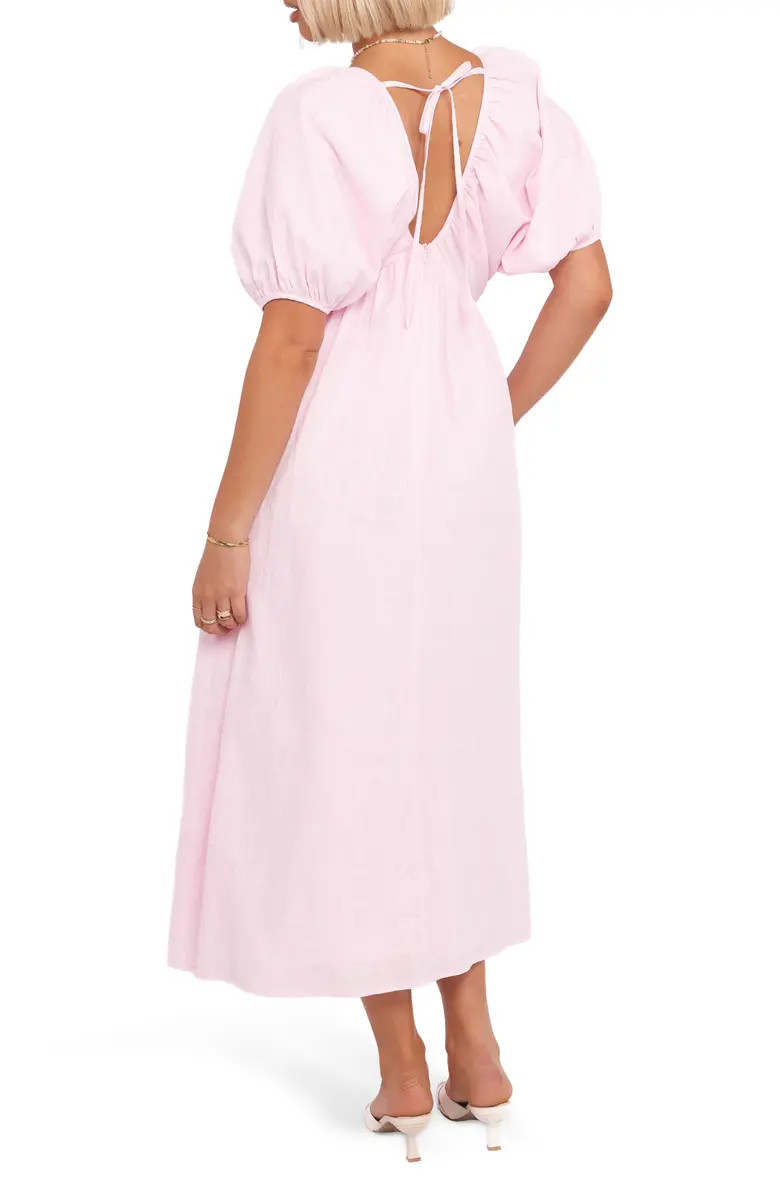 Sullivan Puff Sleeve Cotton Maxi Dress | Nordstrom