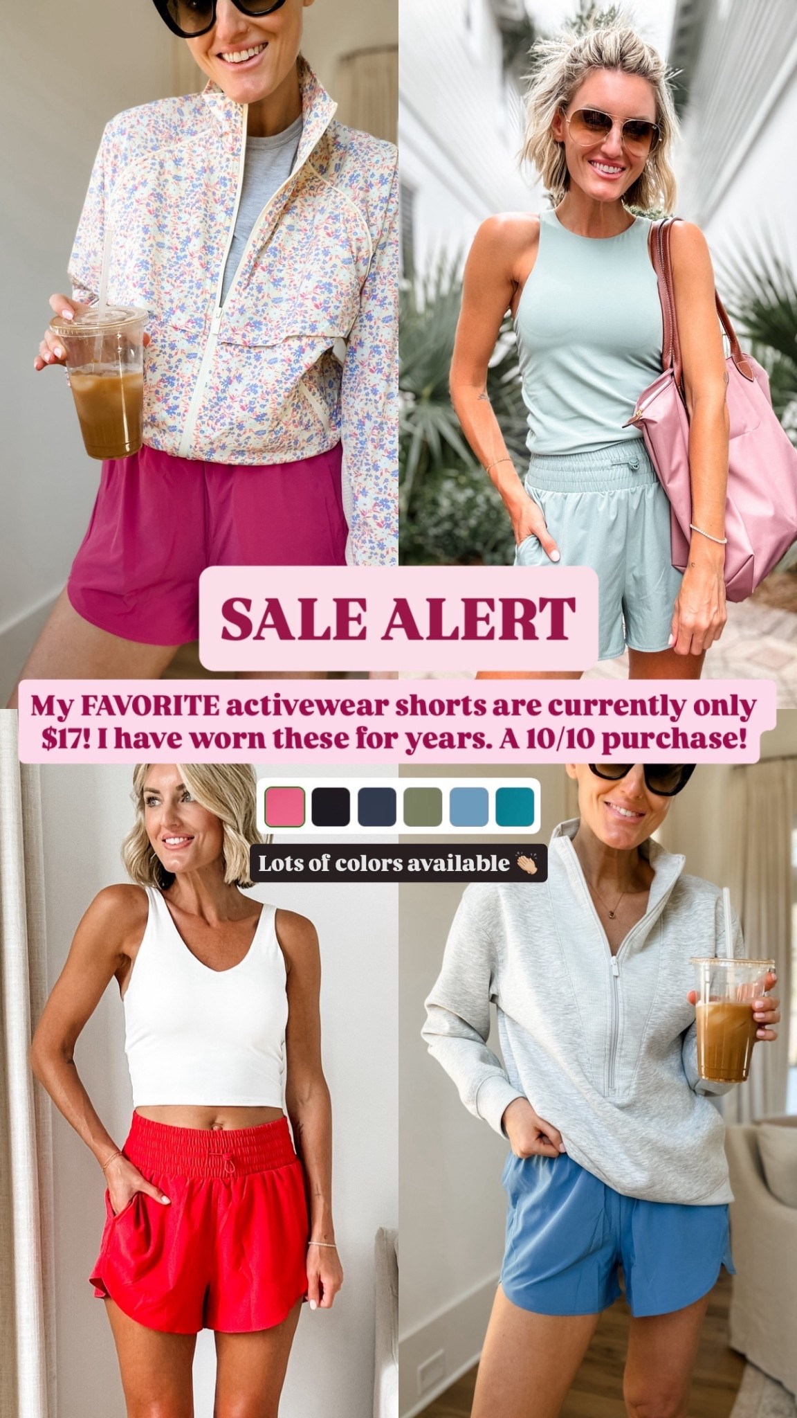 I’ve worn these active shorts for years & they’re still my favorites! Grab them while they’re on sale!

Loverly Grey, Target find, Target fashion, active shorts, athletic shorts, activewear, athleisure 

#LTKootd #LTKSaleAlert #LTKActive