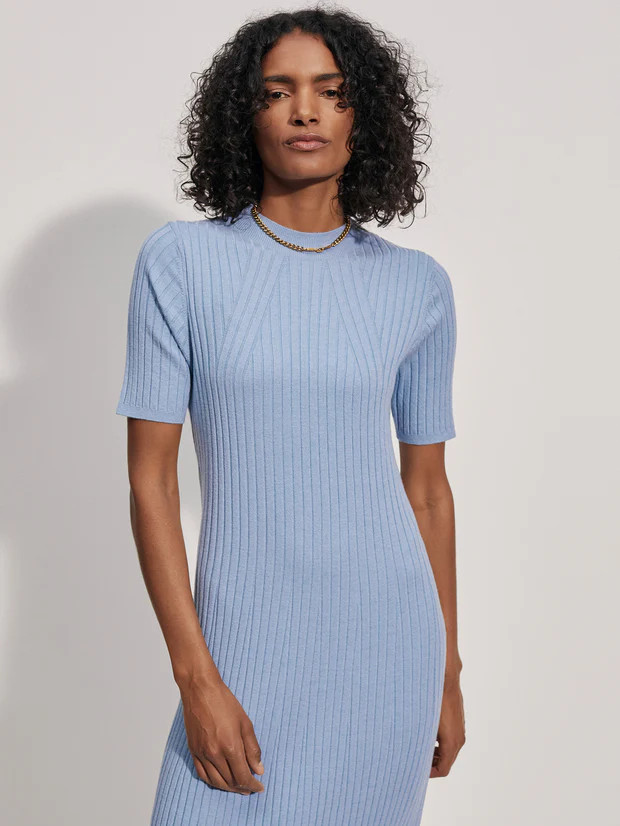 Maeve Rib Knit Midi Dress | Varley USA