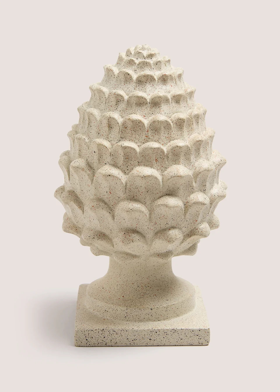 Cream Artichoke Ornament (22.9cm x 14.3cm x 13.7cm) | Matalan (UK)