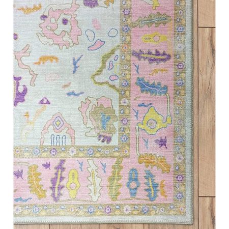 How cute is this Turkish Amazon find rug! The colors would be so cute for a little girl nursery or a girl mom’s playroom! 

#LTKhome #LTKSeasonal #LTKfamily