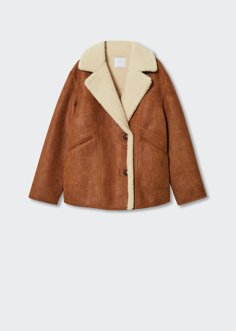 Manteau oversize double face | MANGO (FR)