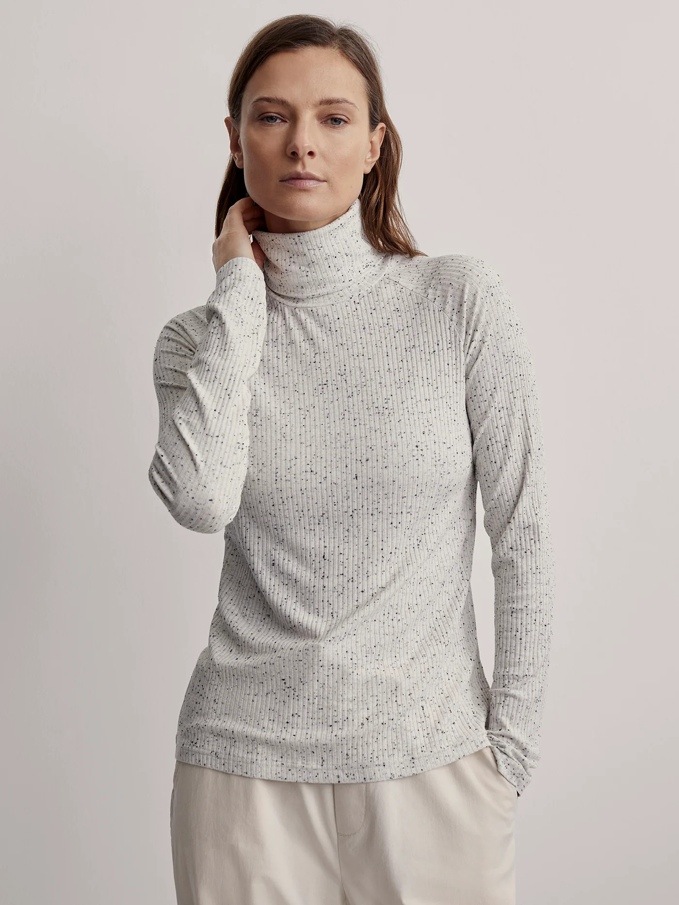 Roya Rollneck Long-Sleeve Tee | Varley USA