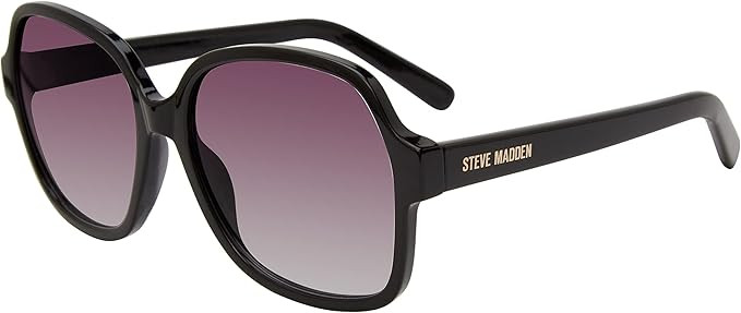 Steve Madden Womens Female Sunglasses Style Marcelle Square Sunglasses | Amazon (US)