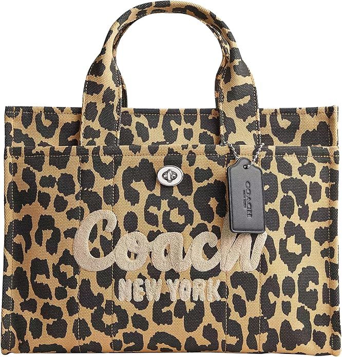 Coach Womens Leopard Cargo Tote | Amazon (US)