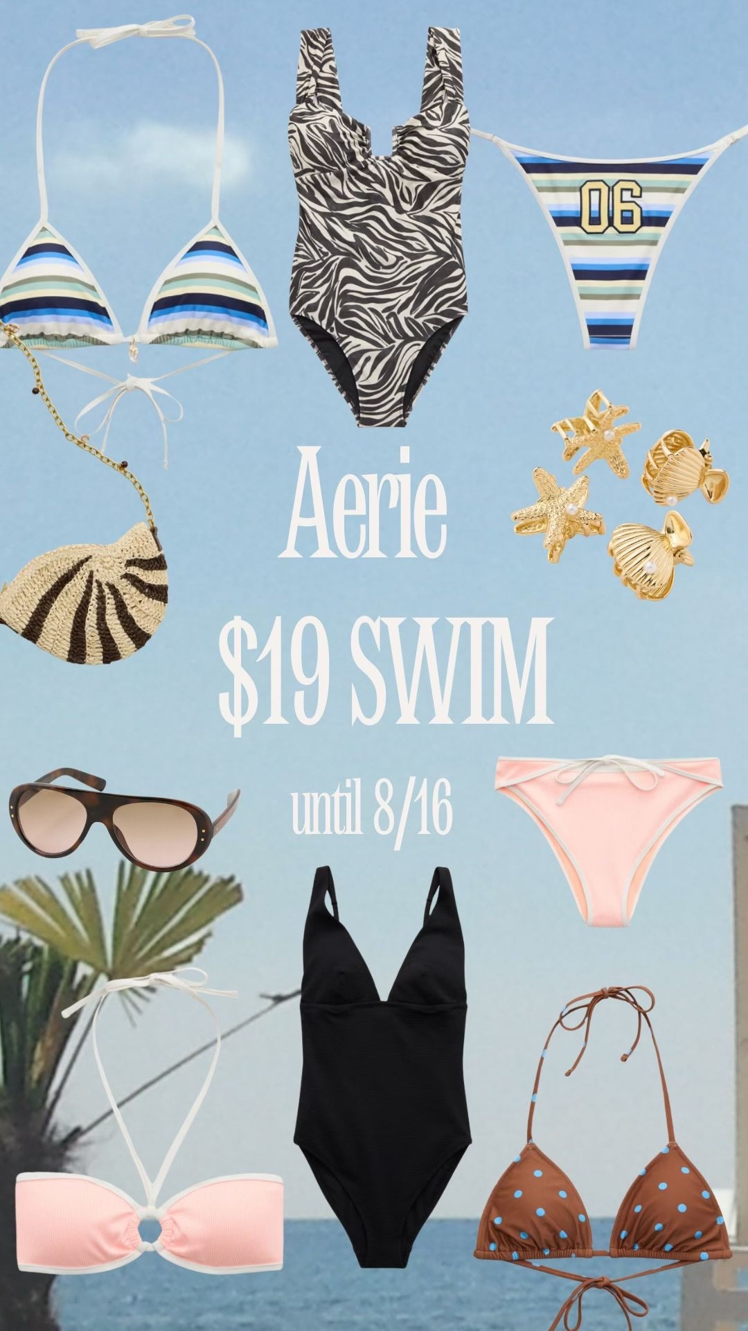 Aerie $19 swim ends today!! Shop now these products below! @Aerie

#LTKSwim #LTKgrwm #LTKSaleAlert
