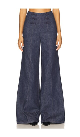 Brooklyn Denim Pant in Dark Denim | Revolve Clothing (Global)