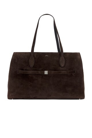 Toteme Suede Lounge Tote Bag in Brown | FWRD 