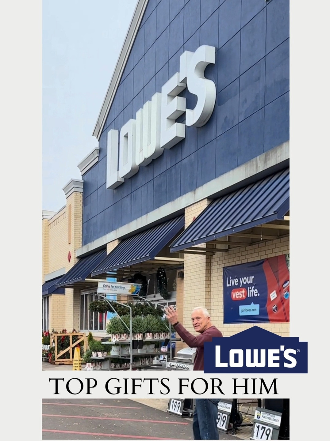 Lowe’s has the perfect Gifts for all men and Dad’s in your life! I brought mine along to show you his favorite items from @loweshomeimprovement so you can be sure to get any man in your life a gift they are sure to love! 🏡 #lowespartner #ad #lowes #giftsforhim #gifts #forhim #giftsfordads 

#LTKGiftGuide #LTKHome #LTKMens
