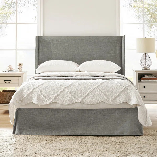 Carlyon Upholstered Platform Bed with Washable Slipcover and Under-bed Storage | Wayfair North America