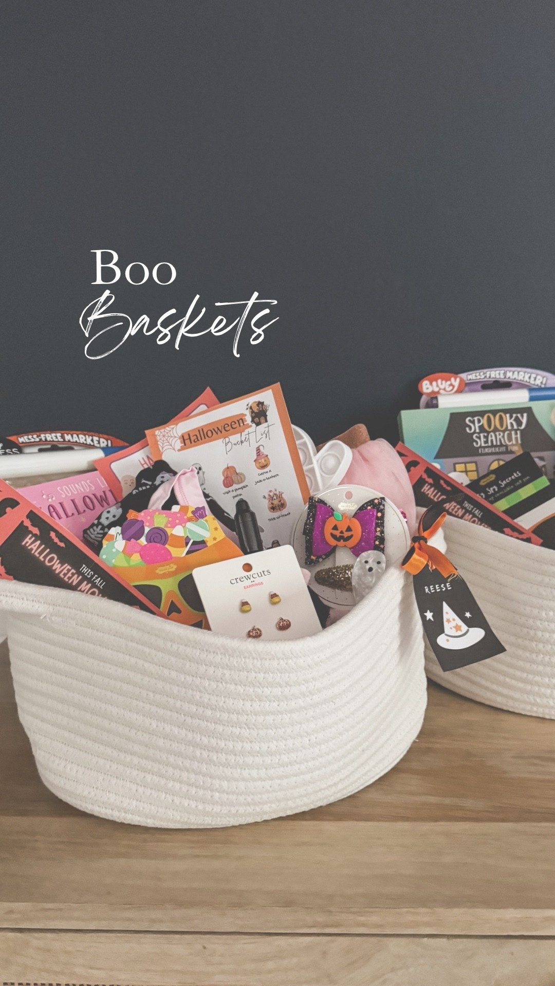 Boo baskets for boys and girls #Halloween #Halloweenideas #BooBasket #GiftIdeas #GiftBasketIdeasForLittleOnes

#LTKBaby #LTKKids #LTKSeasonal