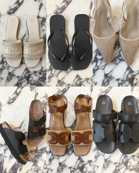 My favorite sandals and shoes for summer ☀️ 
All fit true to size 

#LTKShoeCrush #LTKFindsUnder100 #LTKFindsUnder50